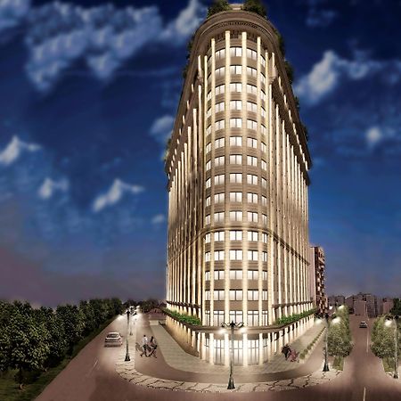 Modern Flatiron Apartment, Skopje Center Bagian luar foto