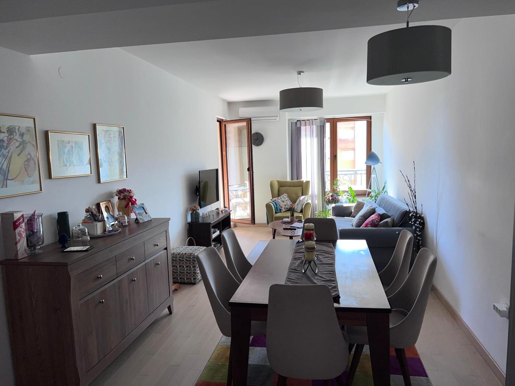 Modern Flatiron Apartment, Skopje Center Bagian luar foto